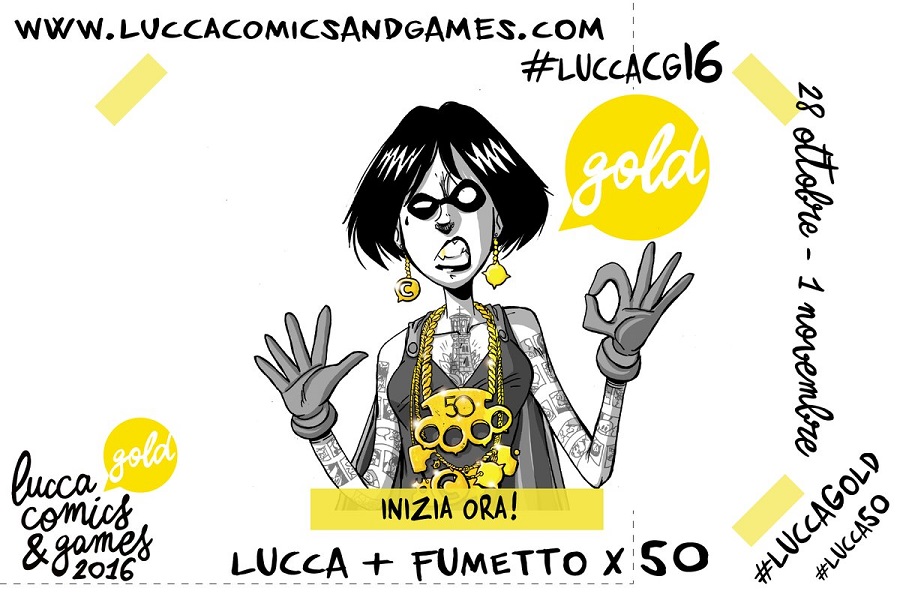 Myfacemood-Apre oggi ufficialmente l'appuntamento con Lucca Comics & Games 2016!
